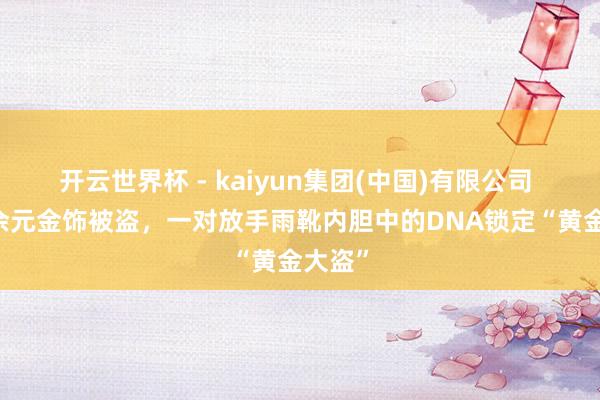 开云世界杯 - kaiyun集团(中国)有限公司 63万余元金饰被盗，一对放手雨靴内胆中的DNA锁定“黄金大盗”
