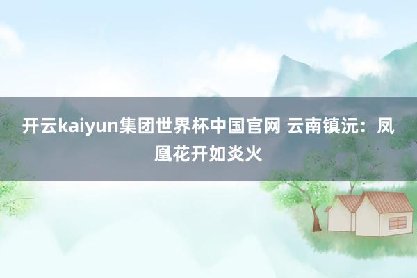 开云kaiyun集团世界杯中国官网 云南镇沅：凤凰花开如炎火